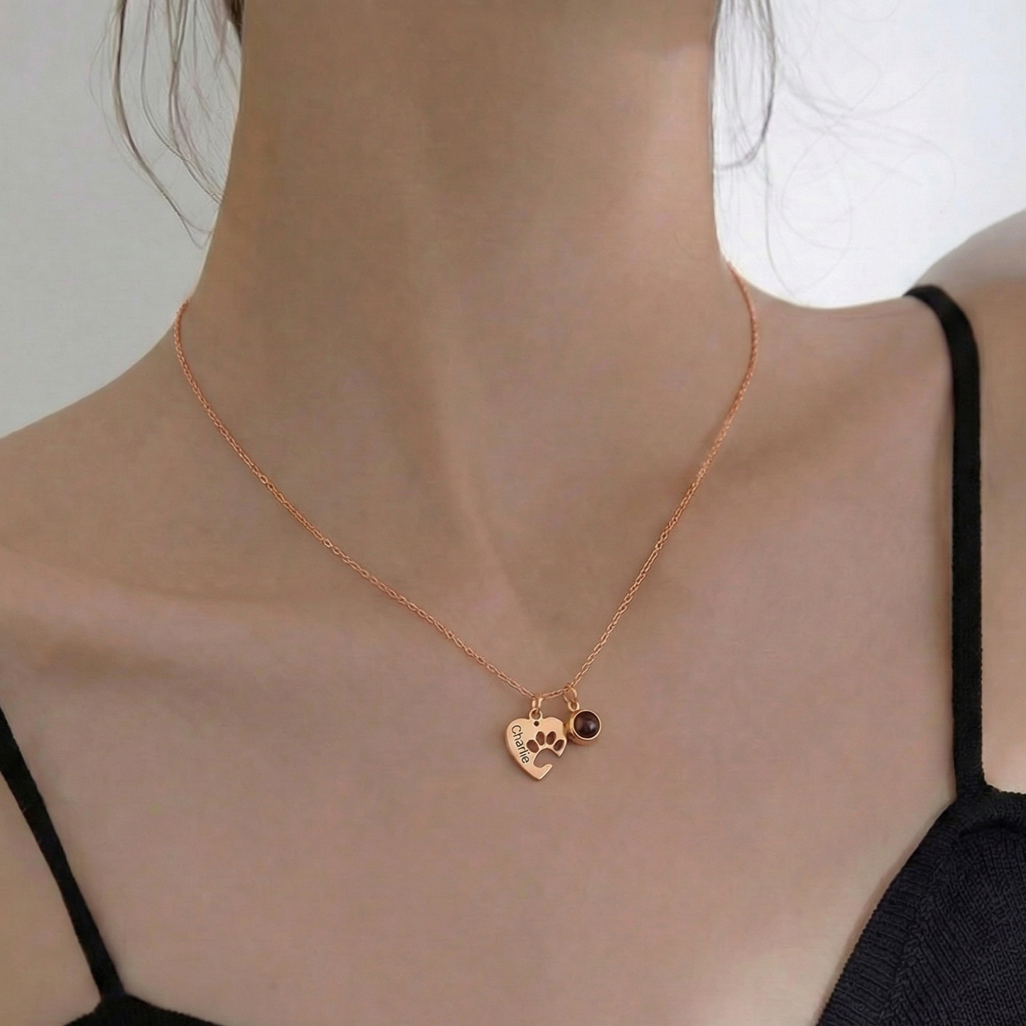 Collar de proyección personalizado de acero inoxidable